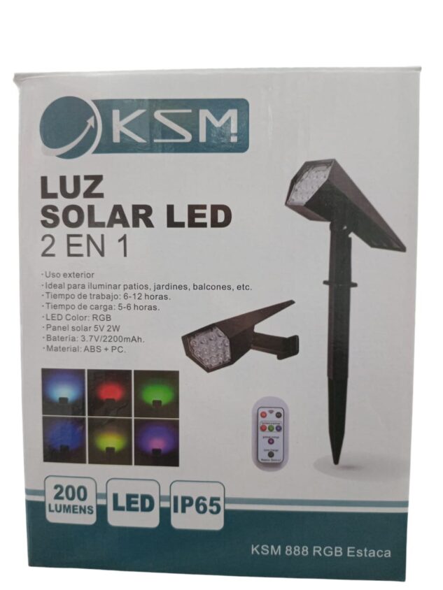 LUZ SOLAR LED