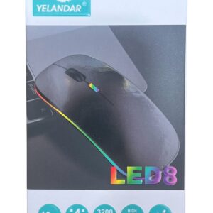 Mouse Inalambrico LED 8