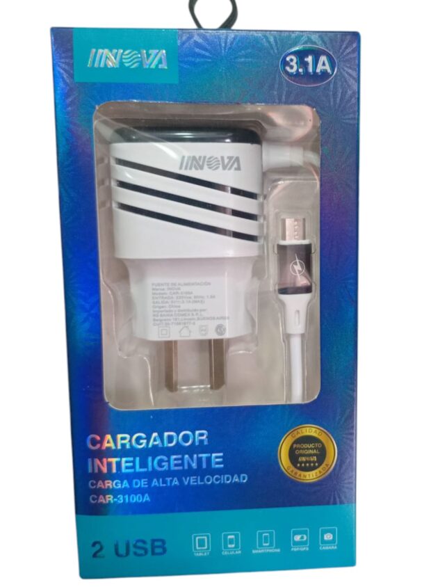 Cargador Inteligente 2USB