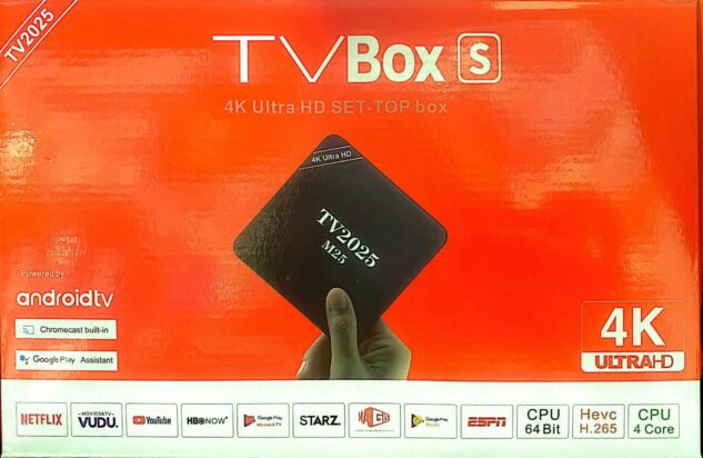 TV Box 4K Ultra HD android TV